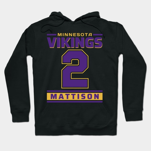 Minnesota Vikings Mattison 2 Edition 1 Hoodie by ENTIN 